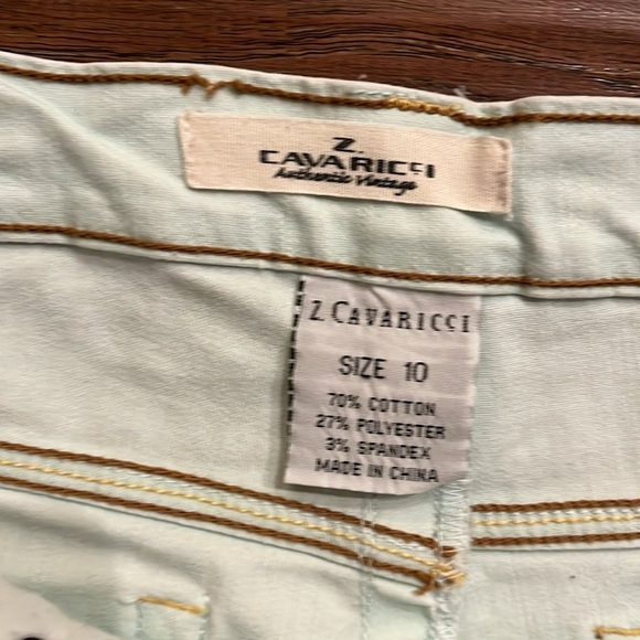 Z Cavaricci Authentic Vintage Mint Green Jeans - Picture 2 of 6